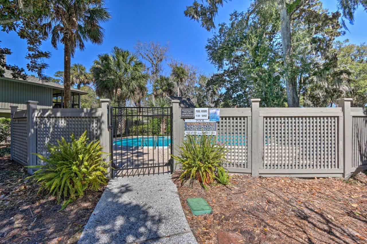 Coastal Oasis With Pool - Walk To Coligny Beach Park Hilton Head Island Eksteriør billede