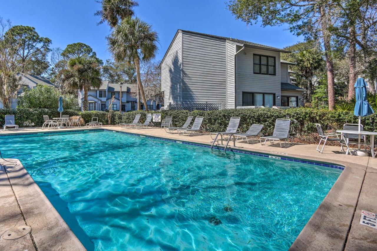 Coastal Oasis With Pool - Walk To Coligny Beach Park Hilton Head Island Eksteriør billede